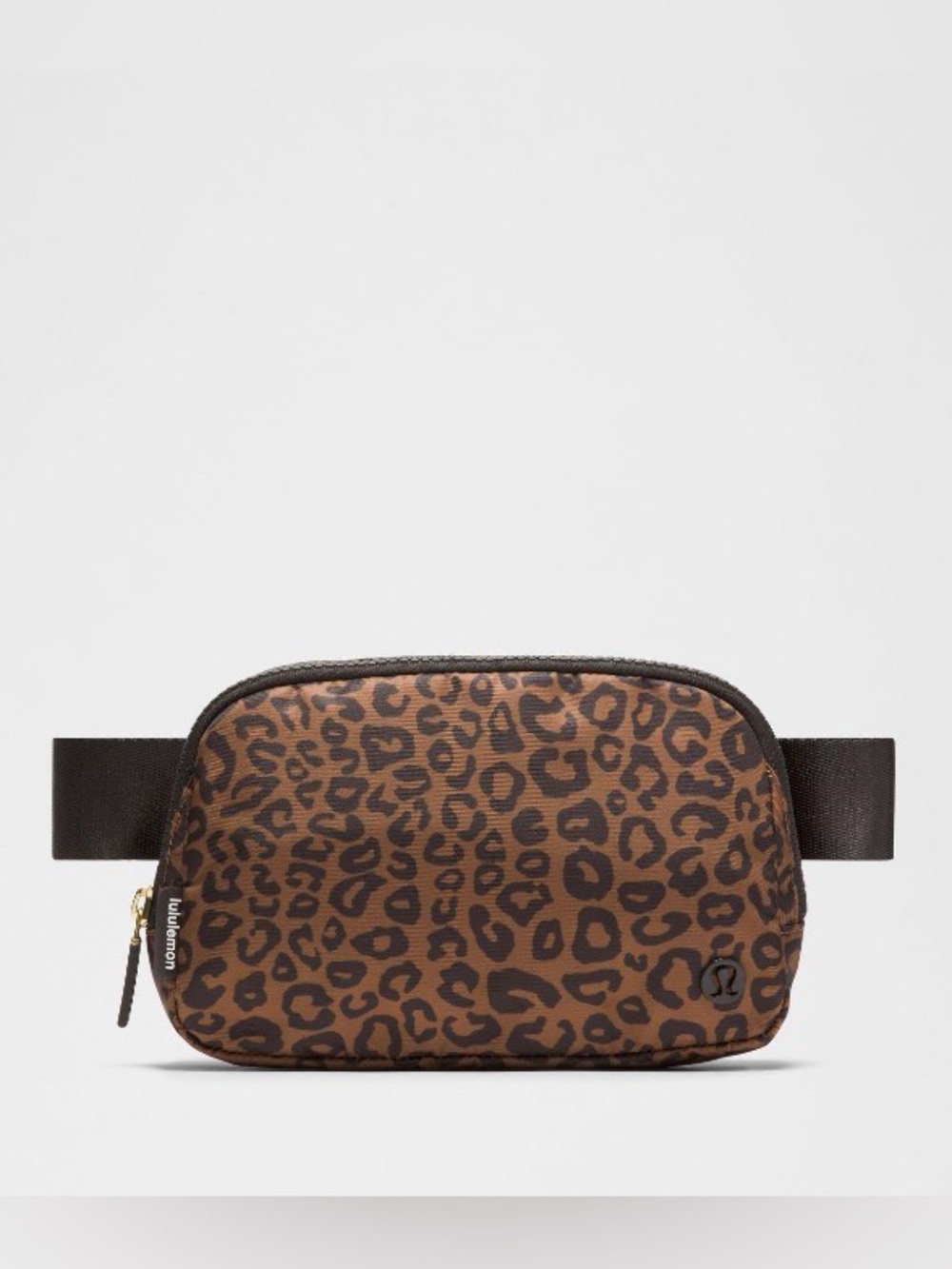 lululemon athletica Leopard Print Belt Bag in Brown and Black
